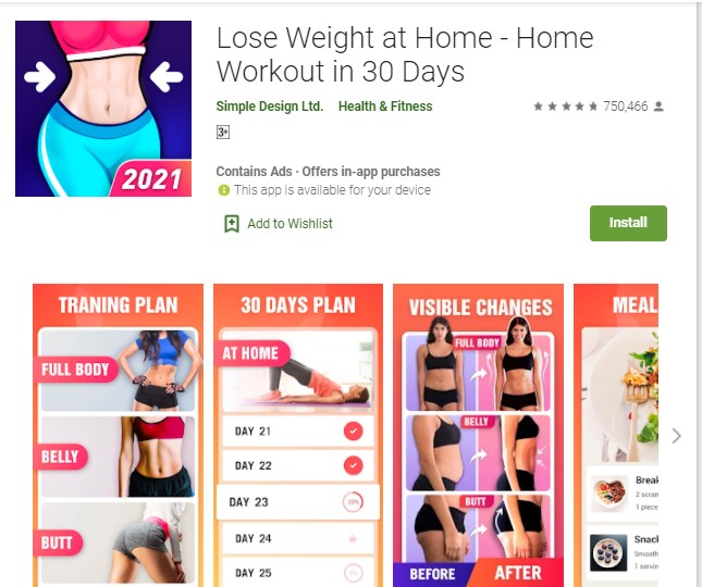 Lose Weight at Home