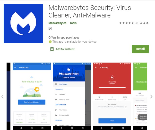 Malwarebytes Security Virus Cleaner Anti Malware