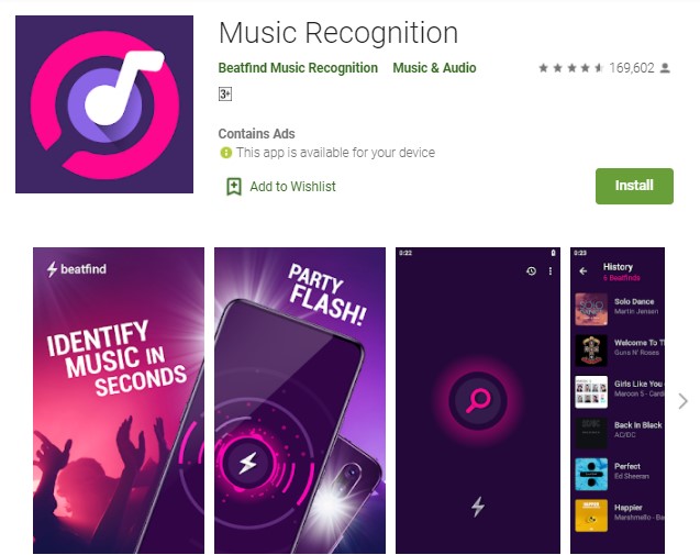 Music Recognition Aplikasi Pencari Lagu