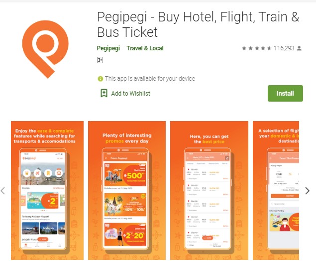 PegiPegi Aplikasi Pesan Tiket Pesawat Online
