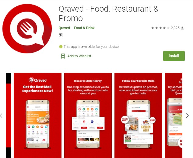Qraved Aplikasi Promo Makanan