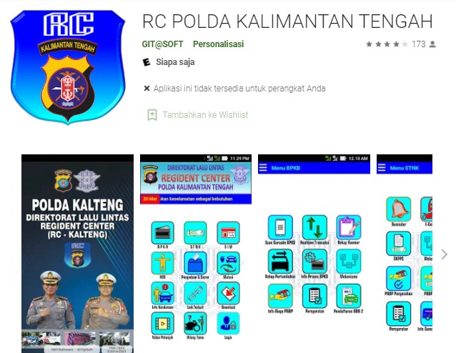 RC POLDA KALIMANTAN TENGAH