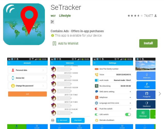 SeTracker