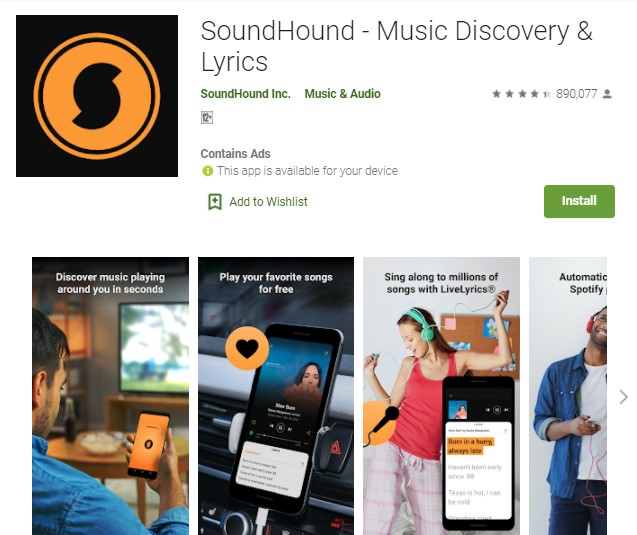 SoundHound Aplikasi Pencari Lagu dengan Suara