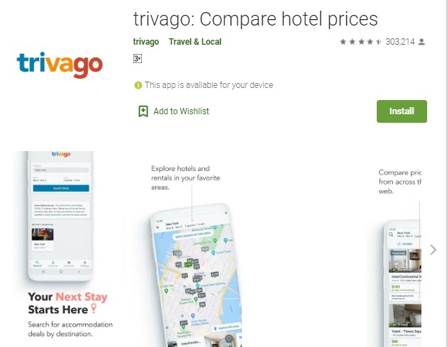 Trivago Aplikasi Booking Hotel