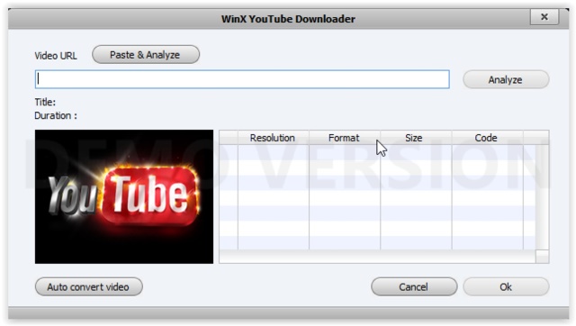 WinX YouTube Downloader