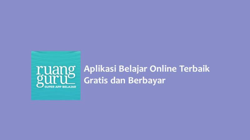 Aplikasi Belajar Online