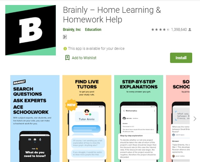 Brainly Aplikasi Belajar Online