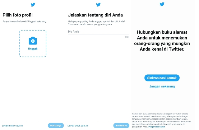 Cara Buat Akun Twitter