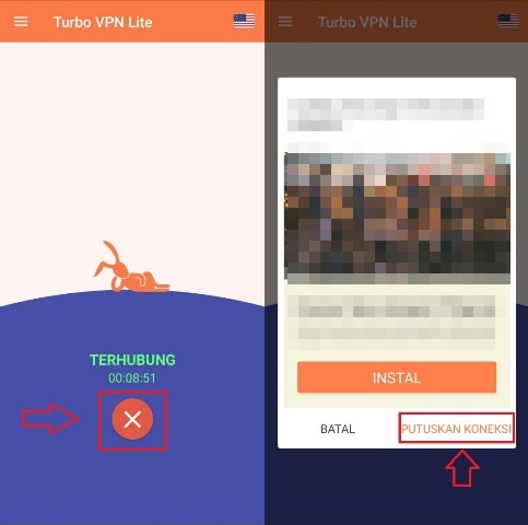 Cara menonaktifkan VPN