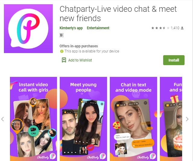 Chatparty Aplikasi Streaming Dewasa