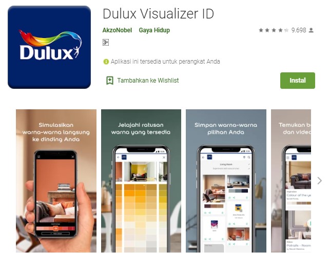 Dulux Visualizer