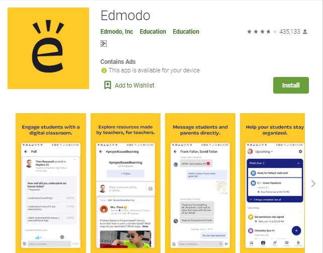 Edmodo Aplikasi Belajar Online