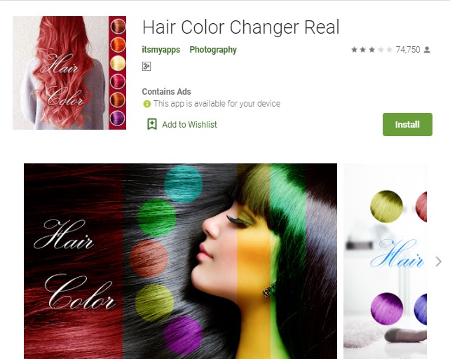 Hair Color Changer Real