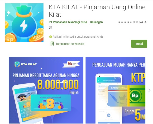 KTA KILAT Pinjaman Uang Online Kilat