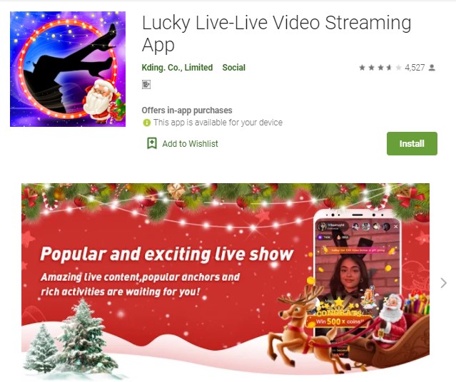 Lucky Live Aplikasi Streaming Dewasa