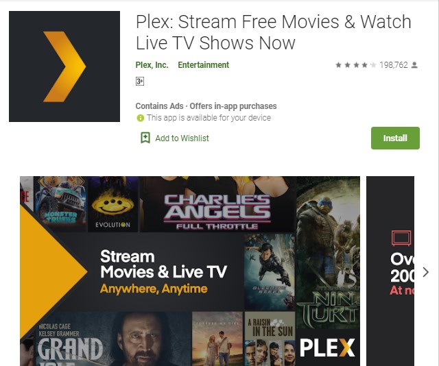 Plex Stream Free Movies Watch Live TV Shows Now