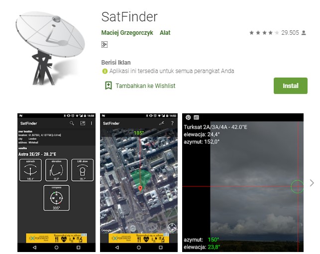 SatFinder