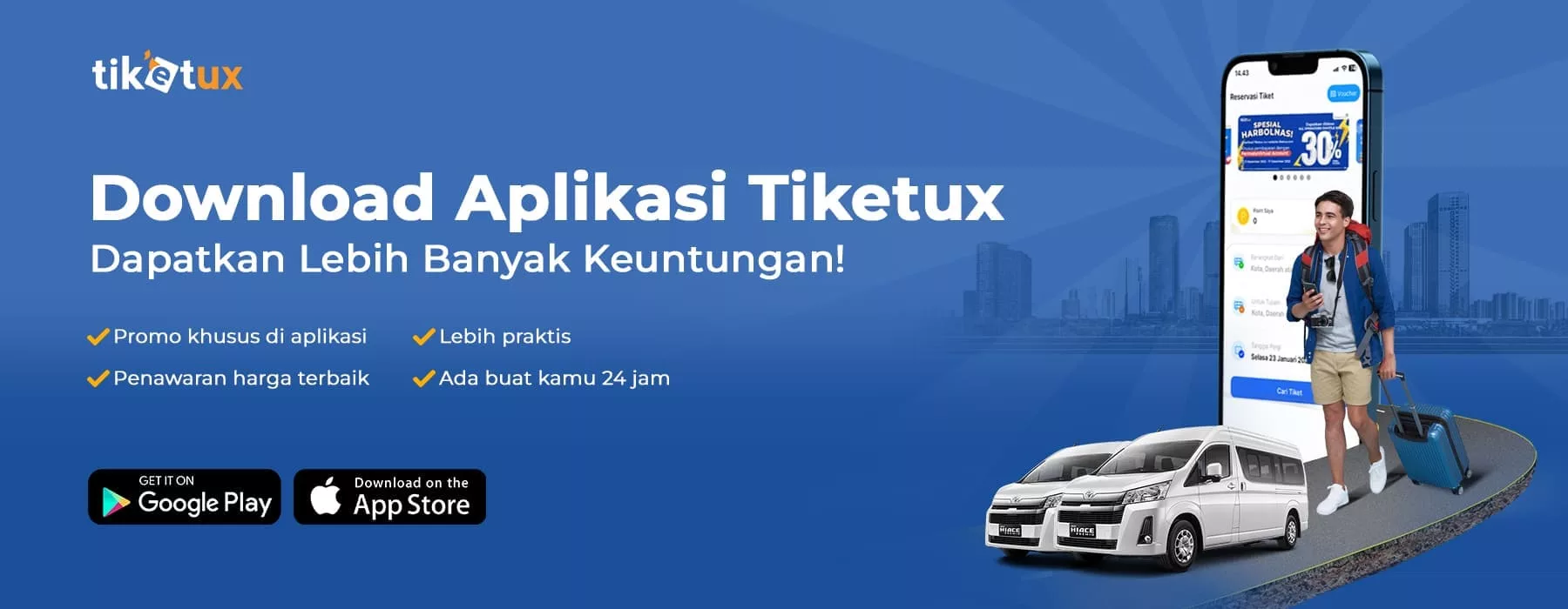 Tiketux 8 Aplikasi Travel Termurah yang Wajib Dimiliki Para Traveler