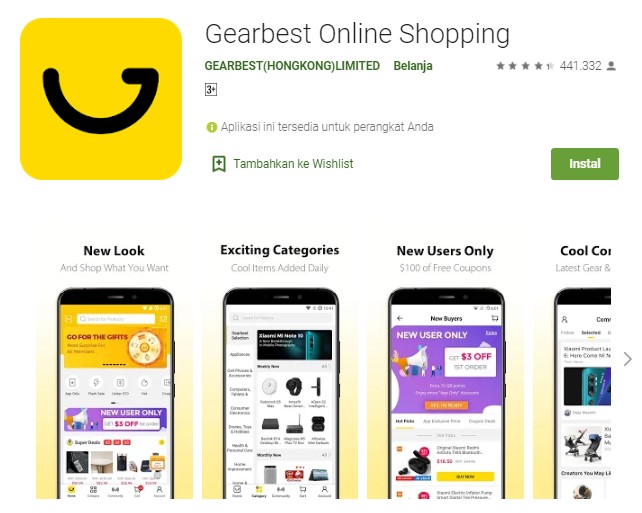 apk Gearbest Online Shopping