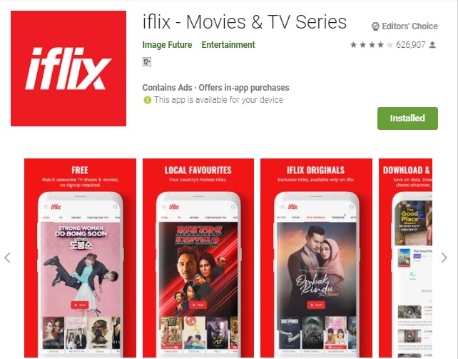 iflix Aplikasi Nonton Film Gratis