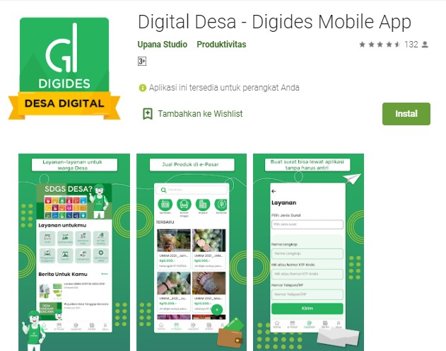 Digital Desa Digides Mobile App