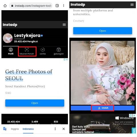 Cara Lihat Foto Profil IG