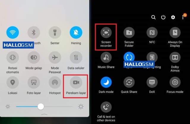 Fitur perekaman layar Android 10