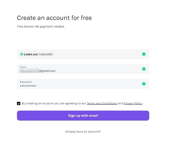 Cara Daftar Akun Linktree Cara Daftar Akun Linktree