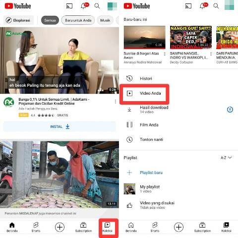 Cara Menghapus Video Dari YouTube