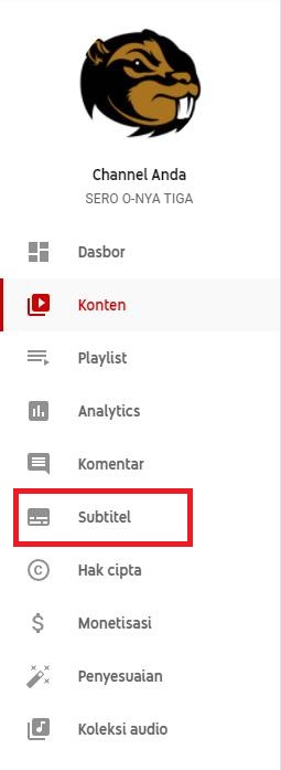 Cara menambahkan subtitle Indo di YT Cara menambahkan subtitle Indo di YT