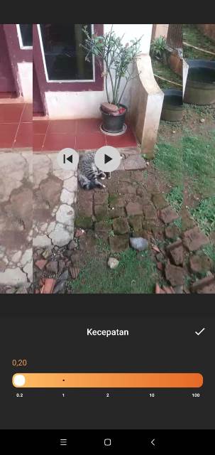 Mengatur Kecepatan Video