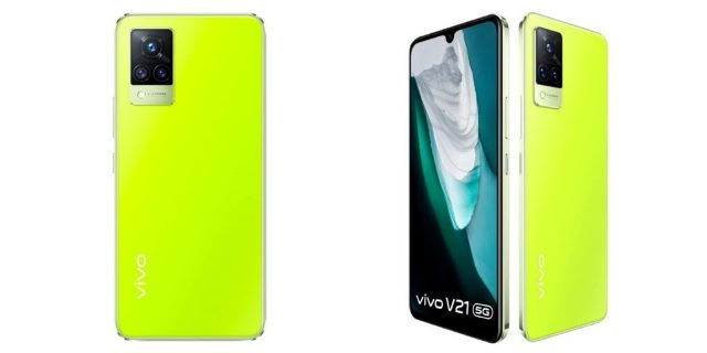 Warna Vivo V21 5G Neon Spark