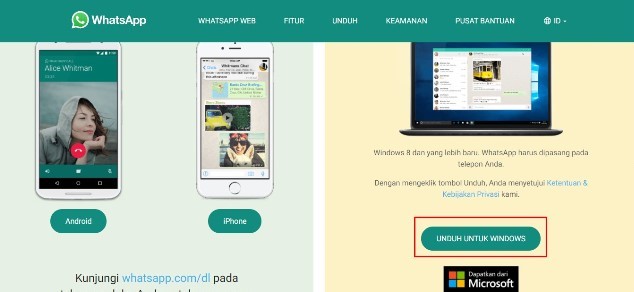 WhatsApp - Cara Download WhatsApp di PC