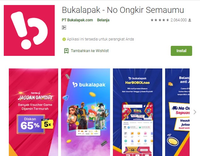 Bukalapak No Ongkir Semaumu