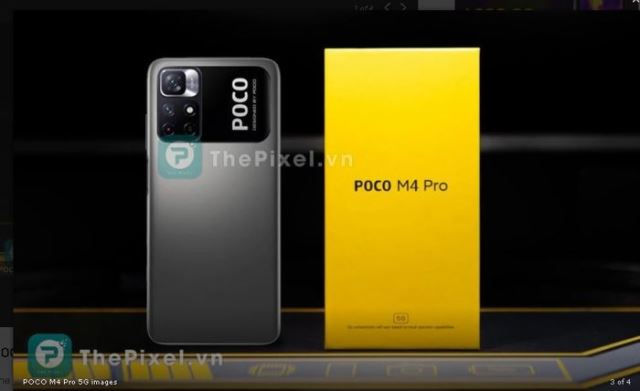 Desain POCO M4 Pro 5G