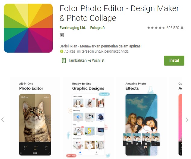 Fotor Photo Editor Aplikasi Edit Foto Untuk Jualan