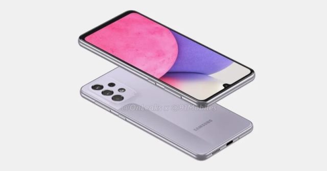 Render Samsung Galaxy A33 5G Render Samsung Galaxy A33 5G