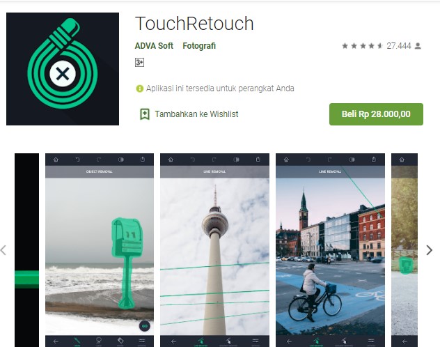 TouchRetouch Aplikasi Untuk Menghilangkan Objek di Foto