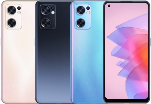 Varian warna OPPO Reno7 SE