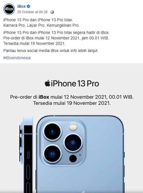 iPhone 13 Series iPhone 13 Series
