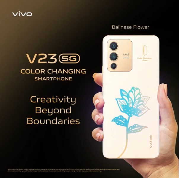 Pattern Balinese Flower Vivo V23 5G Pattern Balinese Flower Vivo V23 5G