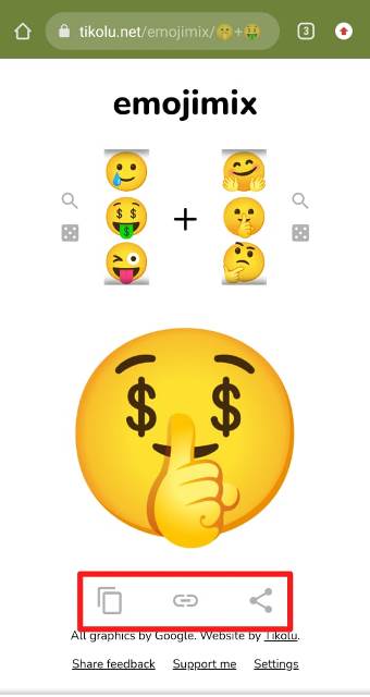 Penggabungan Emoji