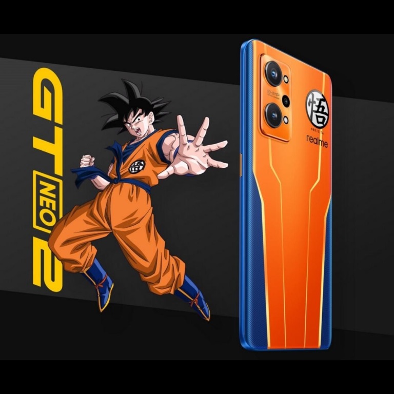 Realme GT Neo2 Dragon Ball Z Limited Edition