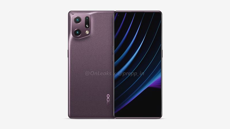 Render OPPO Find X5 Pro Render OPPO Find X5 Pro