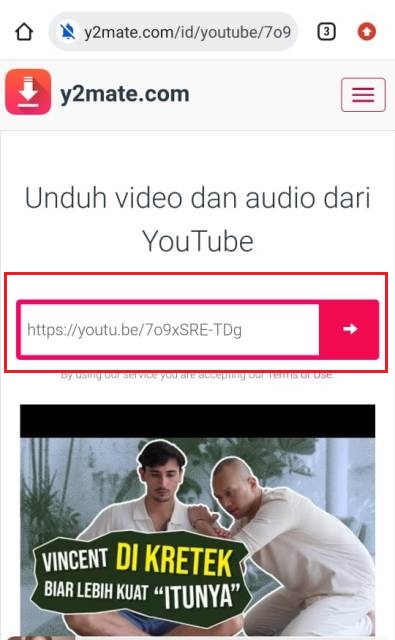 Situs Download Video YouTube y2mate