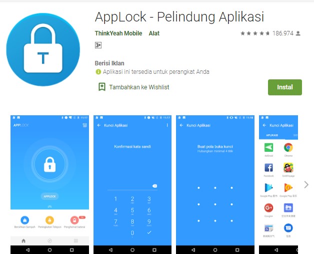 AppLock Pelindung Aplikasi