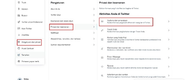 Cara Gembok Twitter