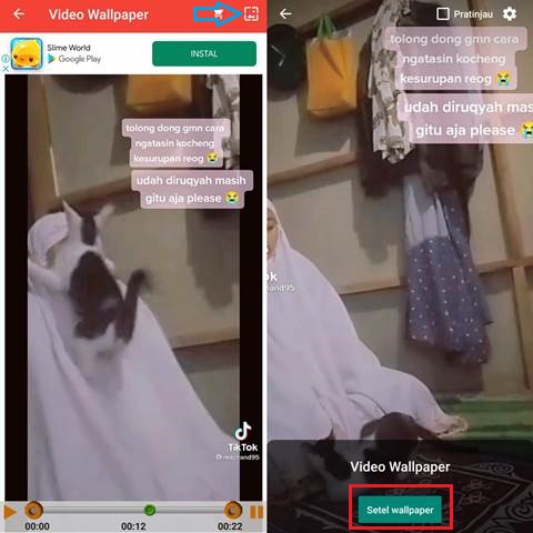 Cara Membuat Video TikTok Menjadi Wallpaper Hp