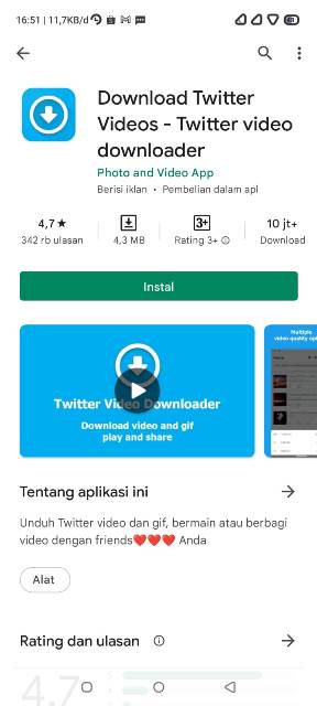 Download Twitter Videos